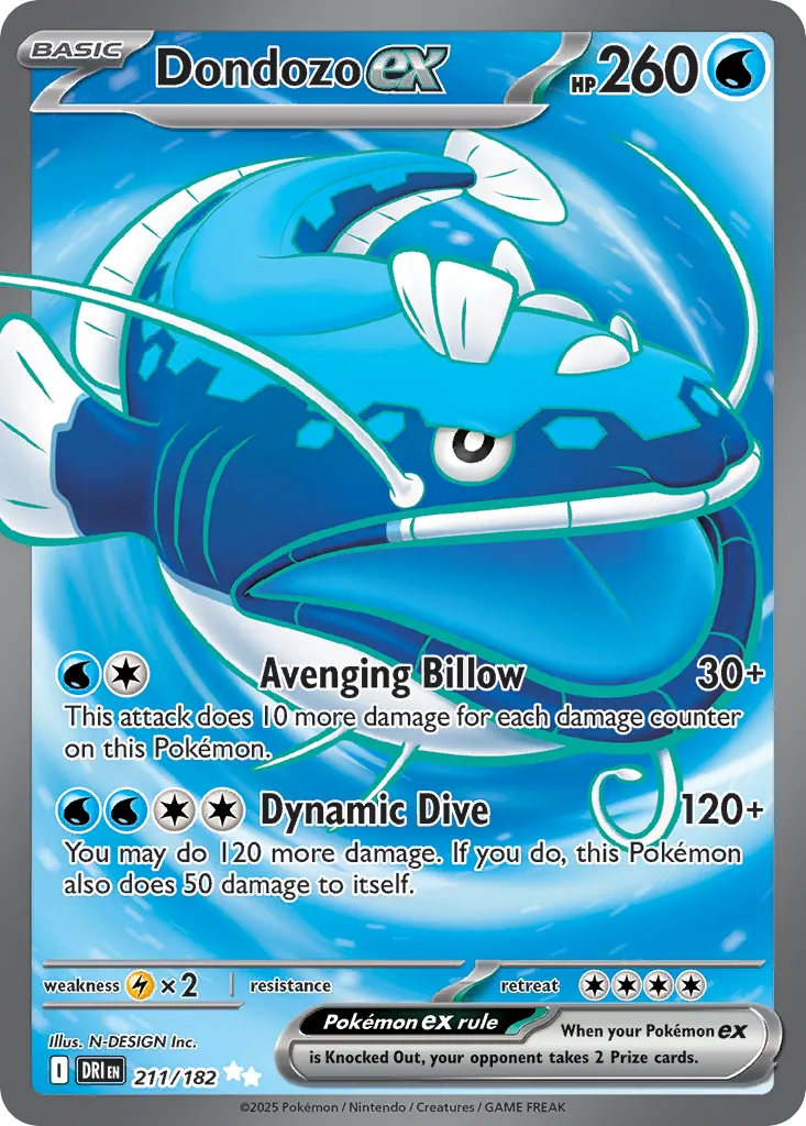 Destined Rivals Pokemon card #211 - high resolution TCG trading card image