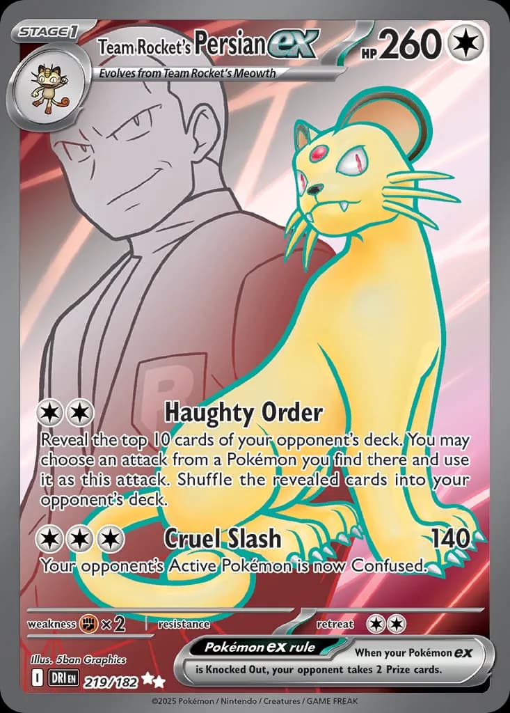 Destined Rivals Pokemon card #219 - high resolution TCG trading card image