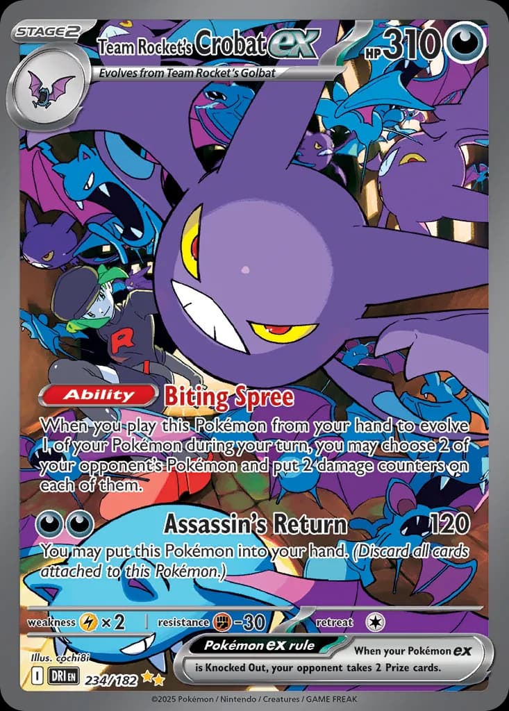 Destined Rivals Pokemon card #234 - high resolution TCG trading card image