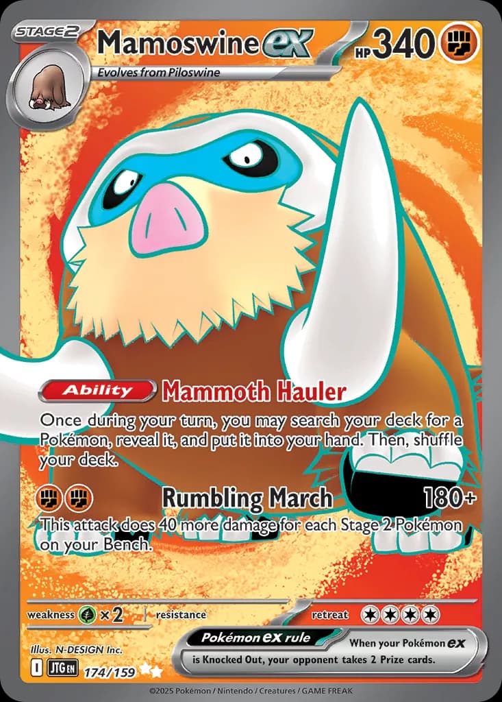 Journey Together Pokemon card #174 - high resolution TCG trading card image