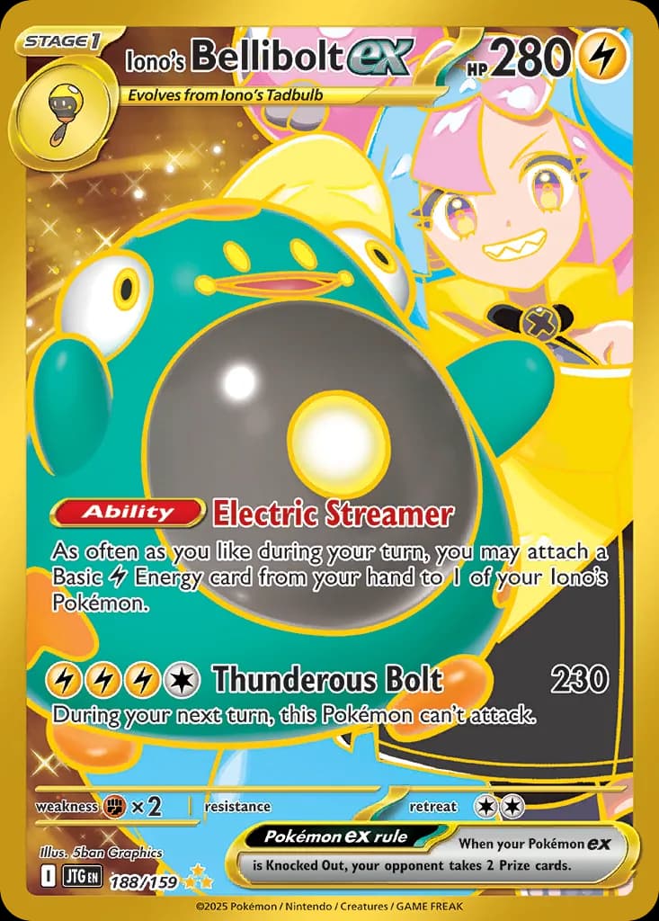 Journey Together Pokemon card #188 - high resolution TCG trading card image