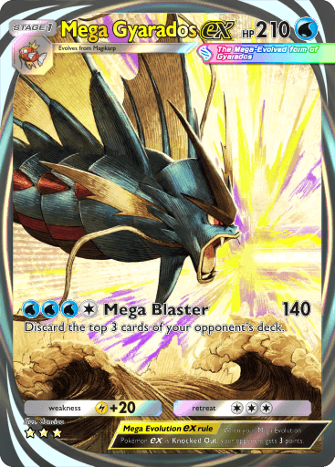 Mega Rising Pokemon card #268 - high resolution TCG trading card image