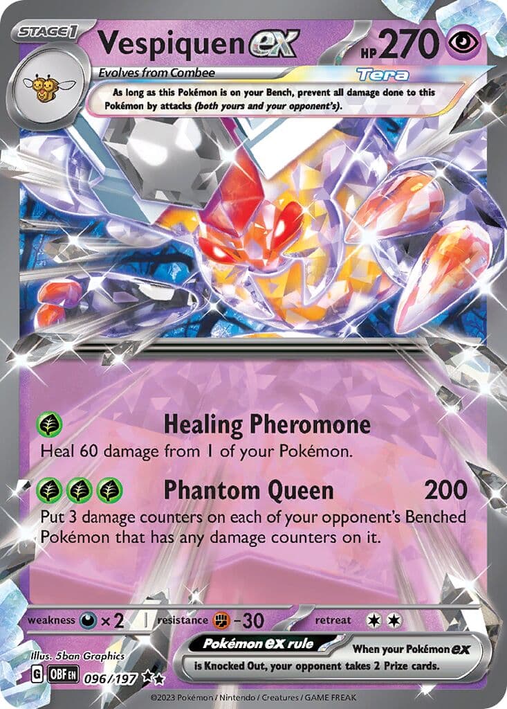 Obsidian Flames Pokemon card #096 - high resolution TCG trading card image