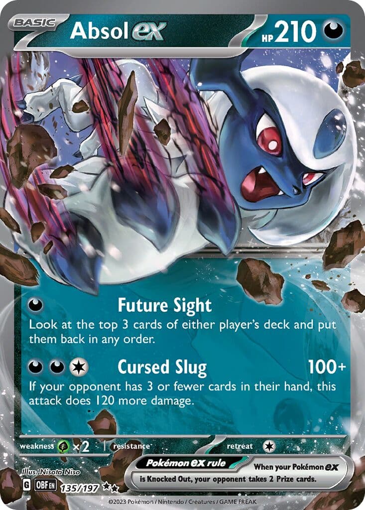 Obsidian Flames Pokemon card #135 - high resolution TCG trading card image