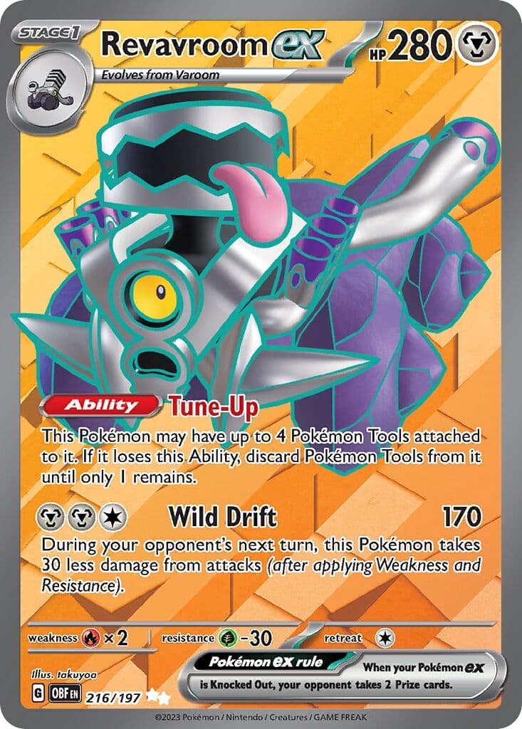 Obsidian Flames Pokemon card #216 - high resolution TCG trading card image