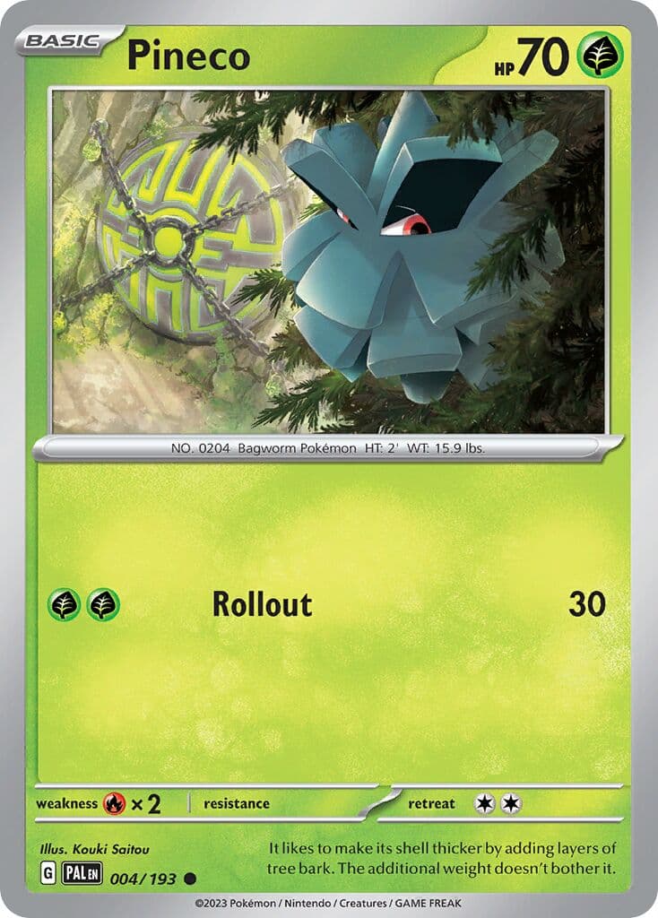 Paldea Evolved Pokemon card #004 - high resolution TCG trading card image