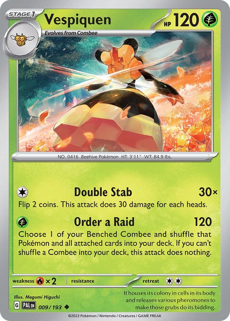 Paldea Evolved Pokemon card #009 - high resolution TCG trading card image