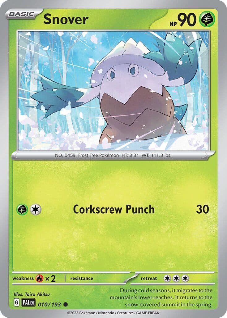 Paldea Evolved Pokemon card #010 - high resolution TCG trading card image