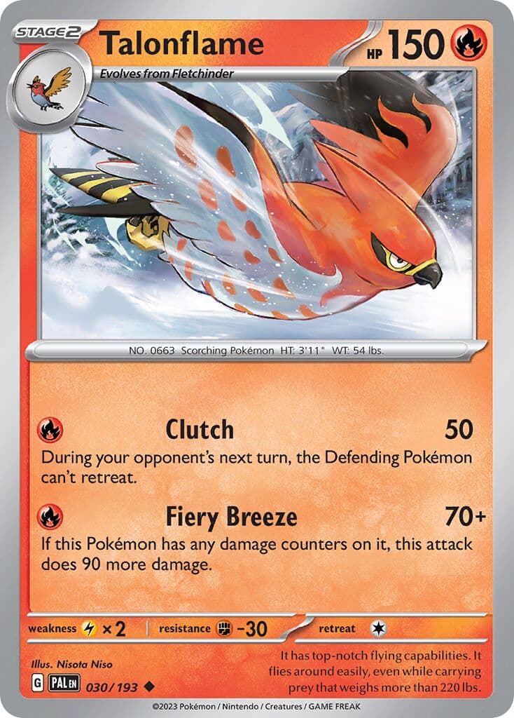 Paldea Evolved Pokemon card #030 - high resolution TCG trading card image