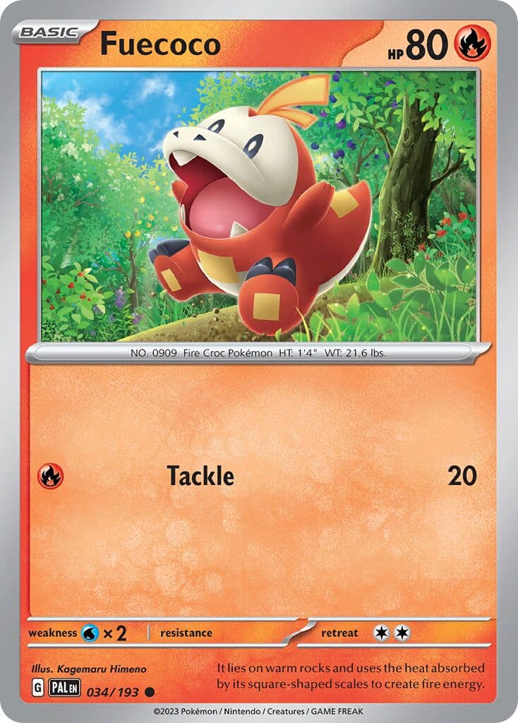 Paldea Evolved Pokemon card #034 - high resolution TCG trading card image