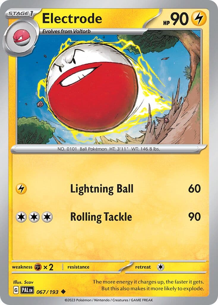 Paldea Evolved Pokemon card #067 - high resolution TCG trading card image