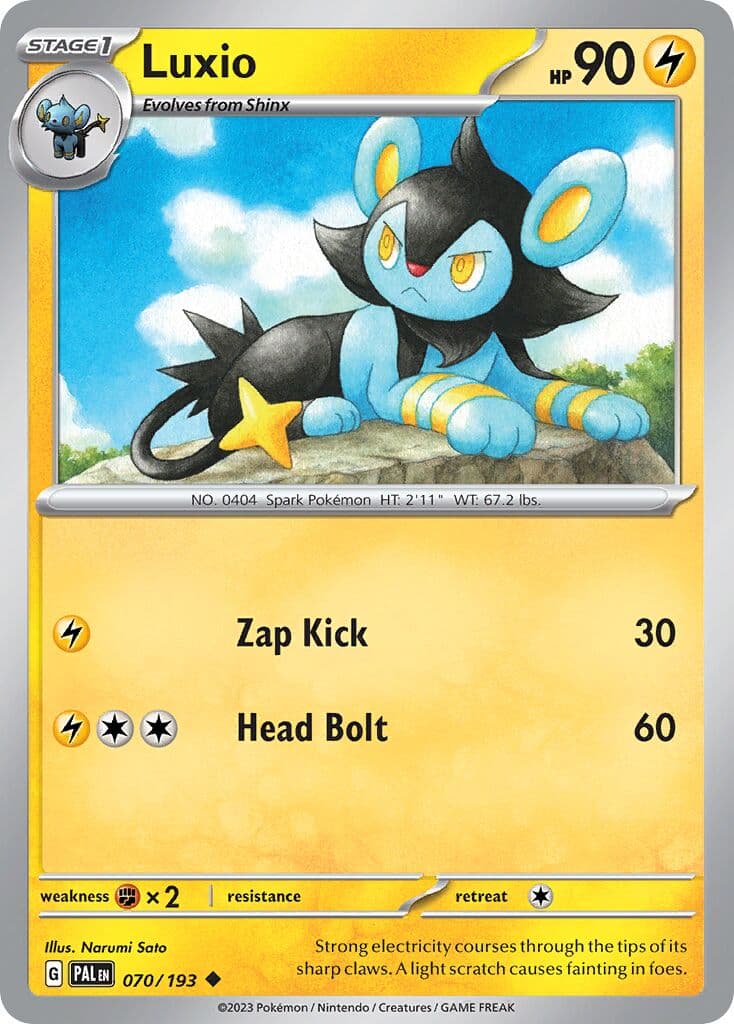 Paldea Evolved Pokemon card #070 - high resolution TCG trading card image