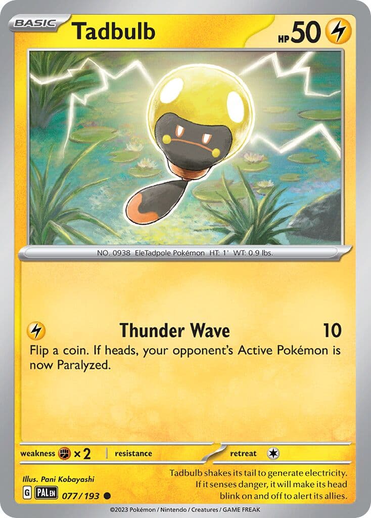 Paldea Evolved Pokemon card #077 - high resolution TCG trading card image