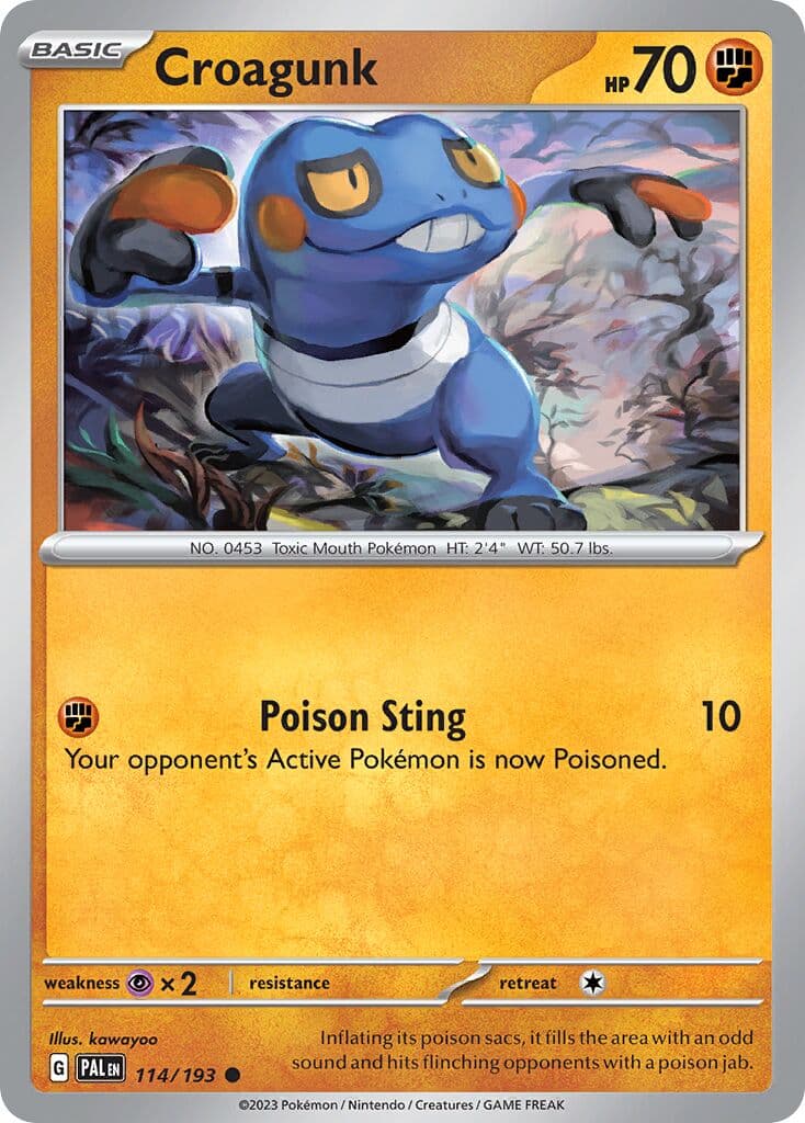 Paldea Evolved Pokemon card #114 - high resolution TCG trading card image