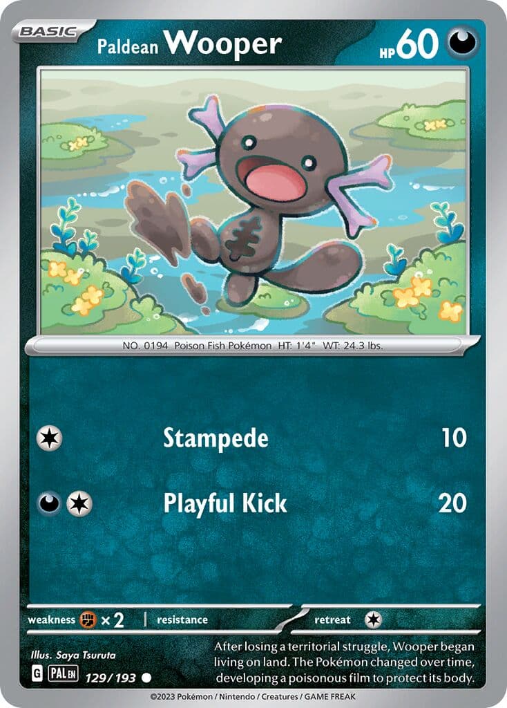 Paldea Evolved Pokemon card #129 - high resolution TCG trading card image