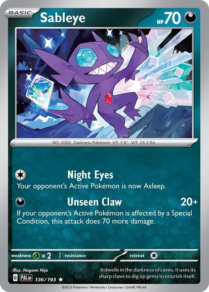 Paldea Evolved Pokemon card #136 - high resolution TCG trading card image