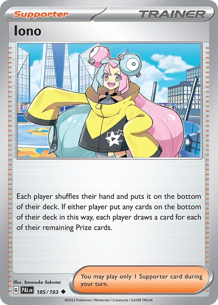 Paldea Evolved Pokemon card #185 - high resolution TCG trading card image