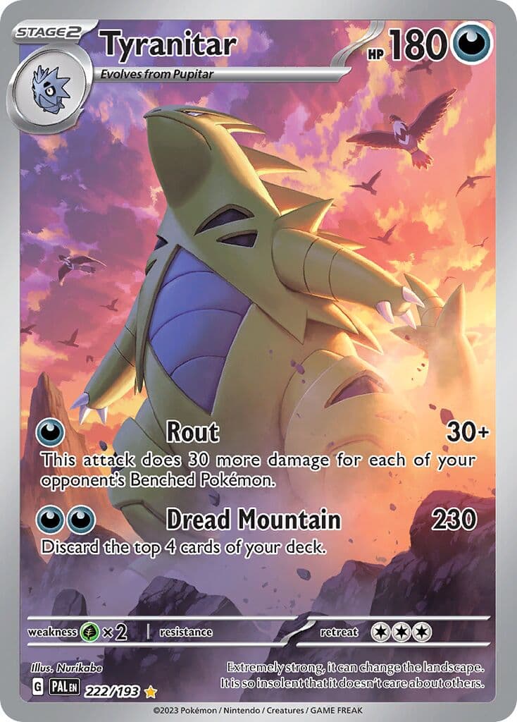 Paldea Evolved Pokemon card #222 - high resolution TCG trading card image