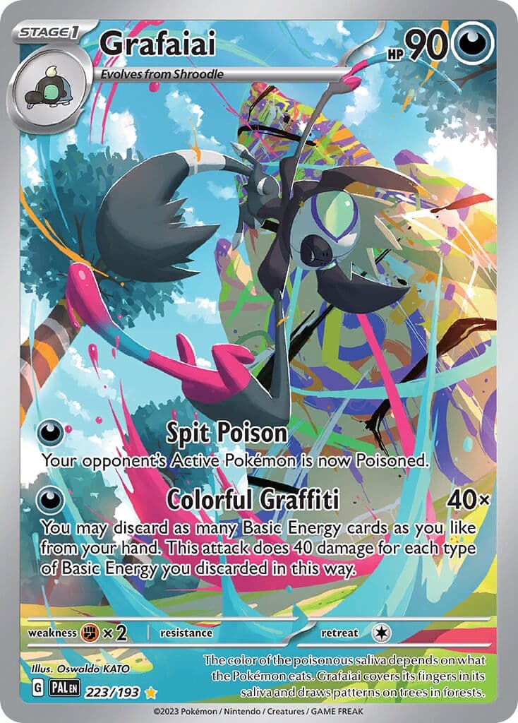 Paldea Evolved Pokemon card #223 - high resolution TCG trading card image