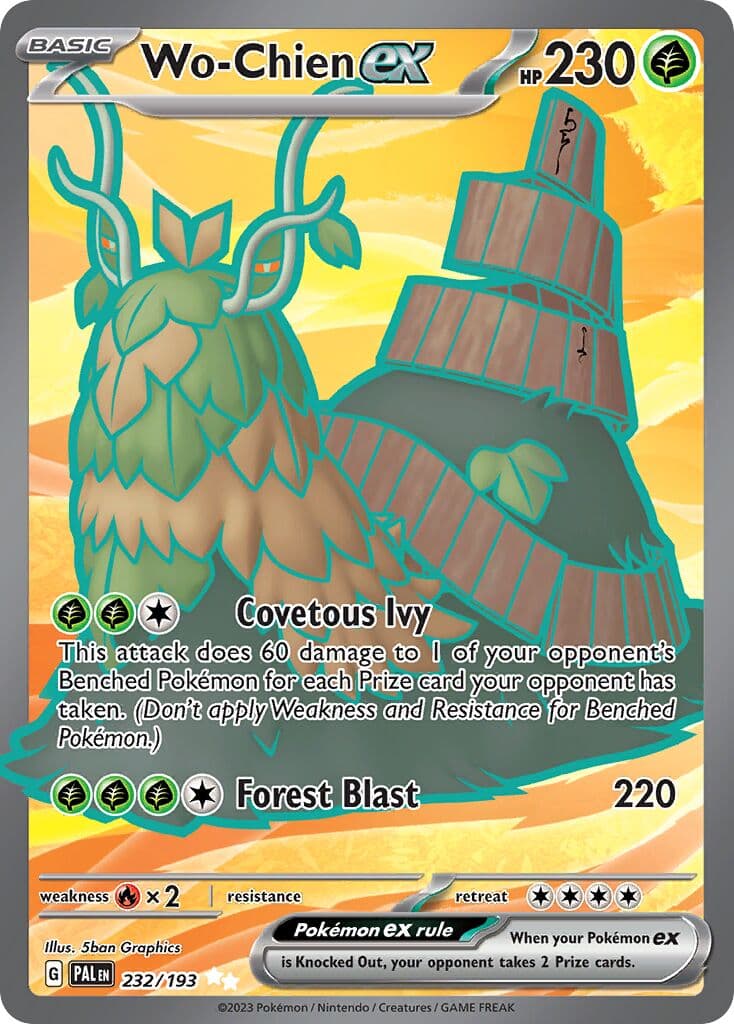 Paldea Evolved Pokemon card #232 - high resolution TCG trading card image