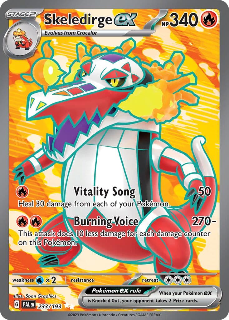 Paldea Evolved Pokemon card #233 - high resolution TCG trading card image