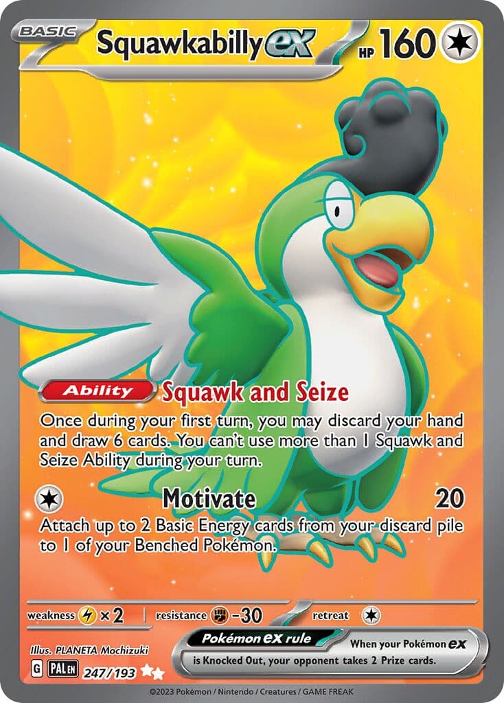 Paldea Evolved Pokemon card #247 - high resolution TCG trading card image