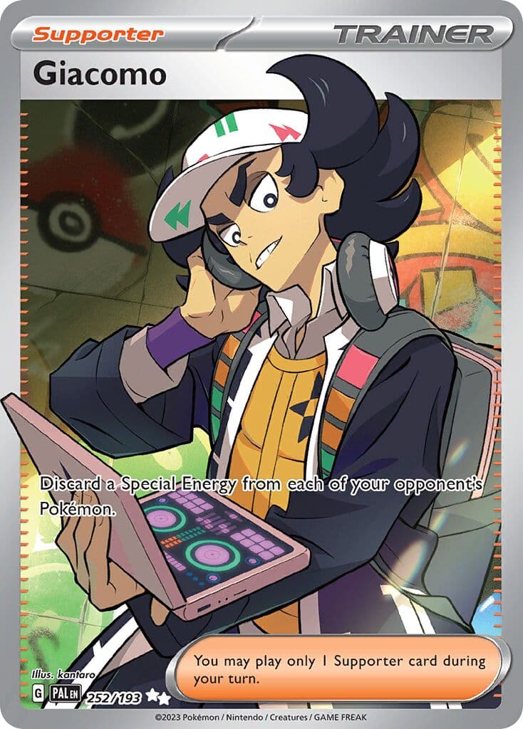 Paldea Evolved Pokemon card #252 - high resolution TCG trading card image