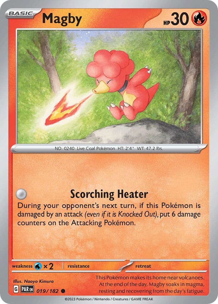 Paradox Rift Pokemon card #019 - high resolution TCG trading card image