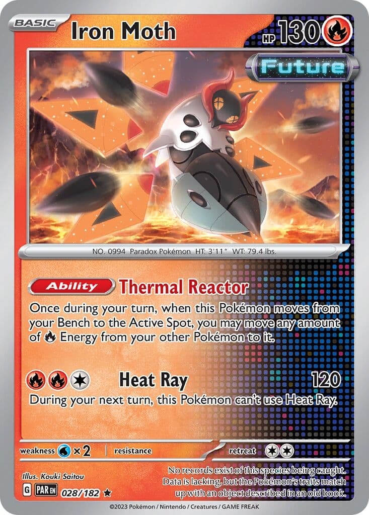Paradox Rift Pokemon card #028 - high resolution TCG trading card image