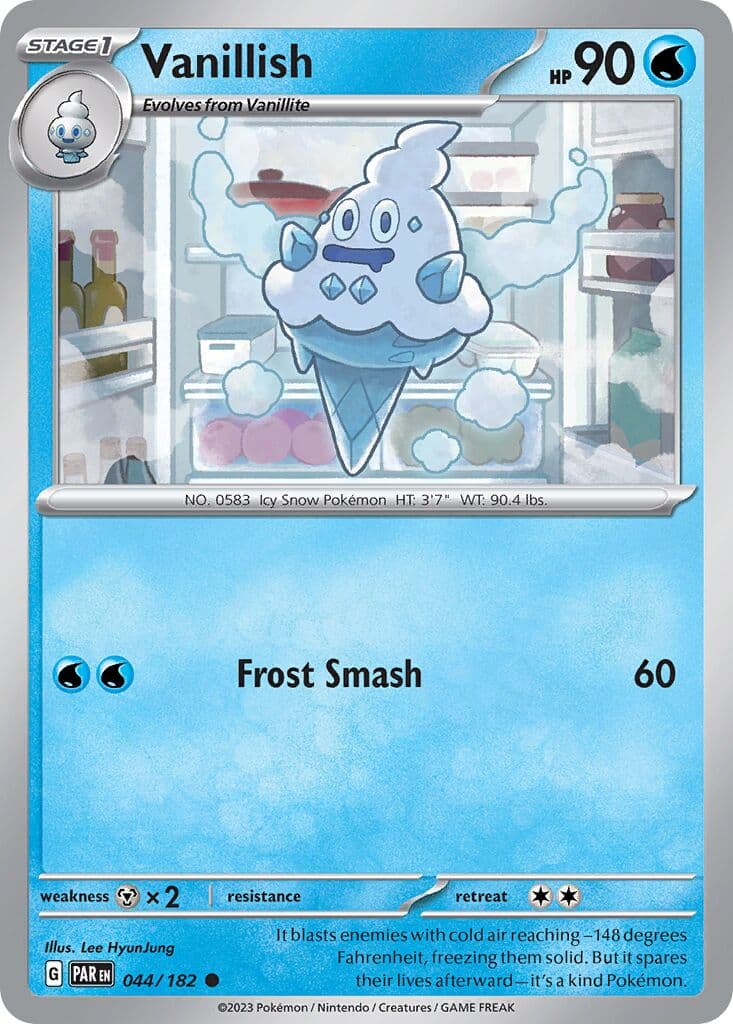 Paradox Rift Pokemon card #044 - high resolution TCG trading card image