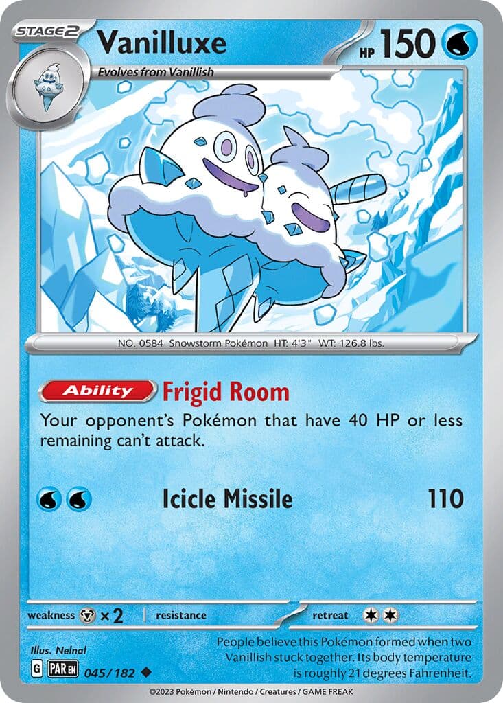 Paradox Rift Pokemon card #045 - high resolution TCG trading card image