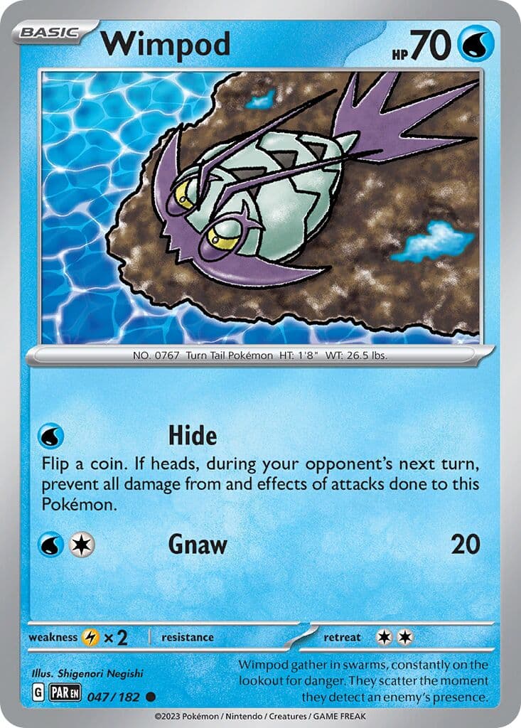 Paradox Rift Pokemon card #047 - high resolution TCG trading card image