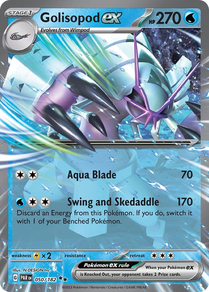 Paradox Rift Pokemon card #050 - high resolution TCG trading card image