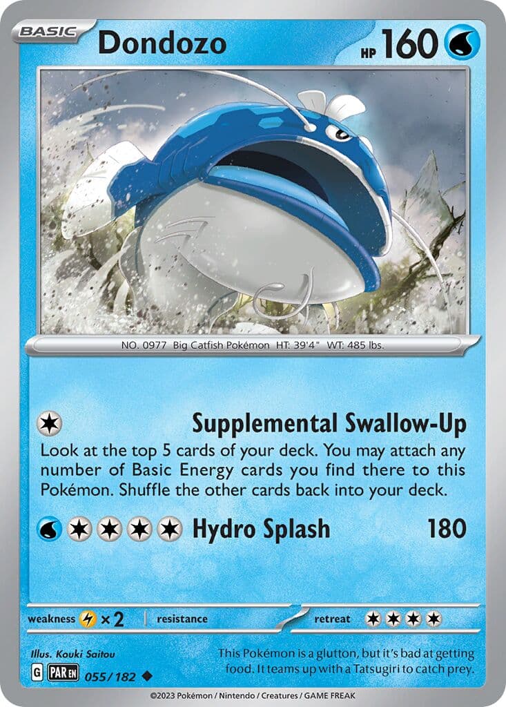 Paradox Rift Pokemon card #055 - high resolution TCG trading card image