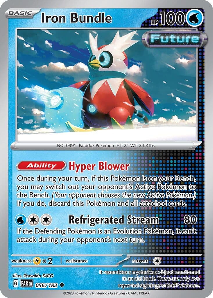 Paradox Rift Pokemon card #056 - high resolution TCG trading card image