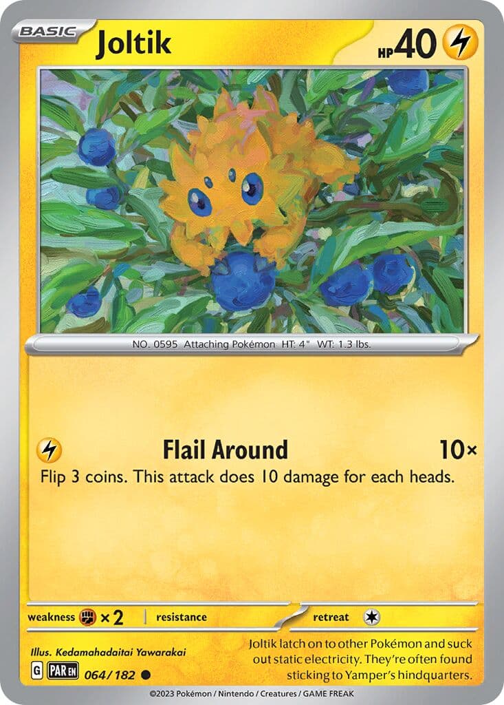 Paradox Rift Pokemon card #064 - high resolution TCG trading card image