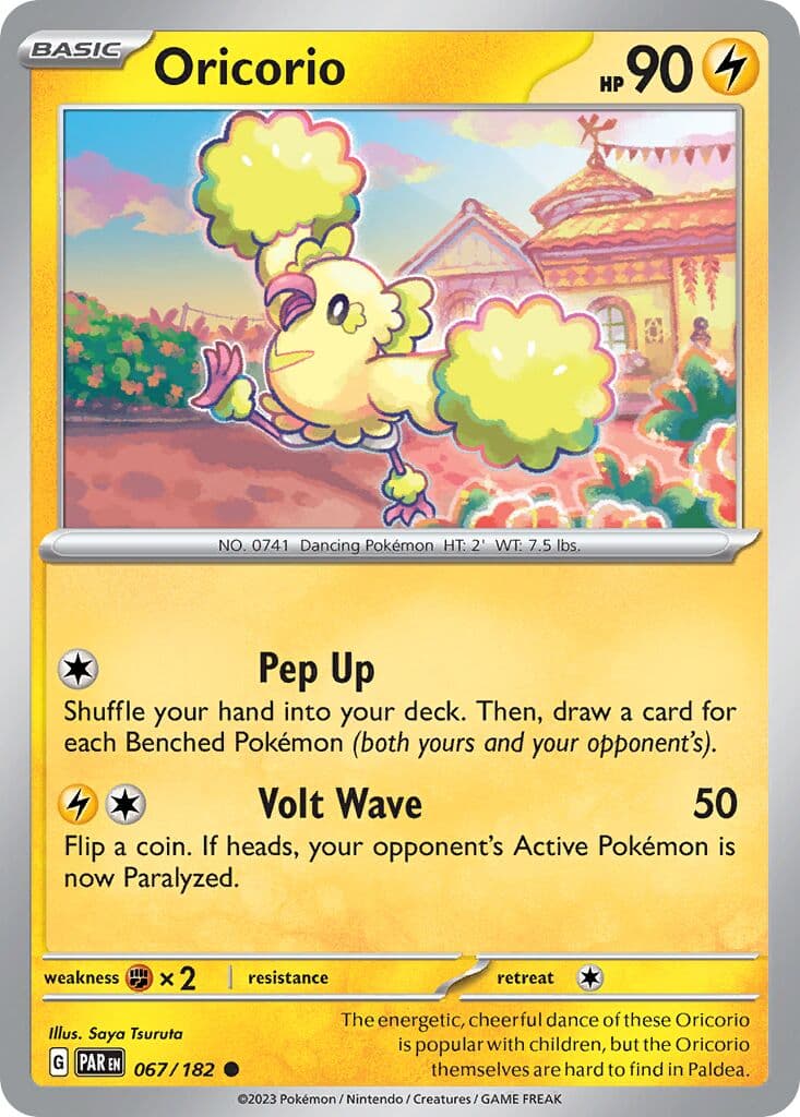 Paradox Rift Pokemon card #067 - high resolution TCG trading card image