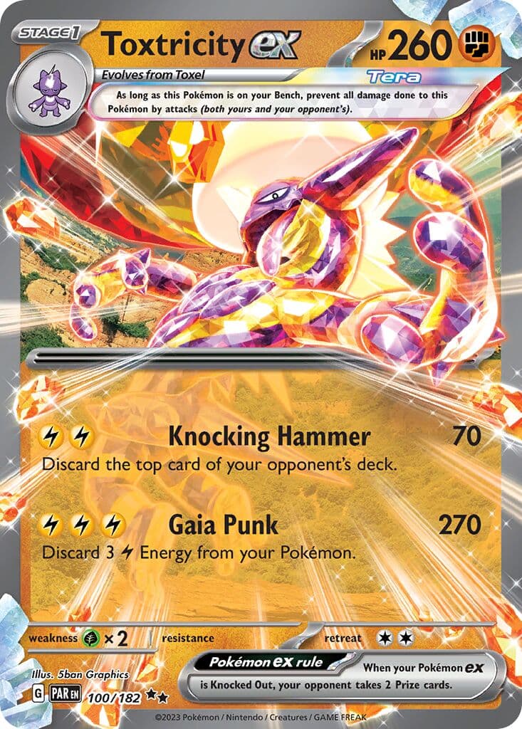 Paradox Rift Pokemon card #100 - high resolution TCG trading card image