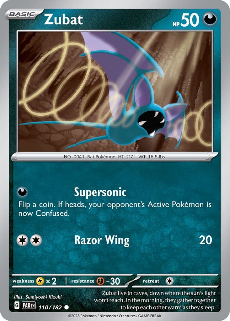 Paradox Rift Pokemon card #110 - high resolution TCG trading card image