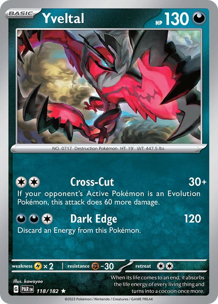 Paradox Rift Pokemon card #118 - high resolution TCG trading card image