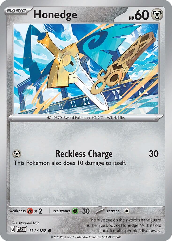 Paradox Rift Pokemon card #131 - high resolution TCG trading card image
