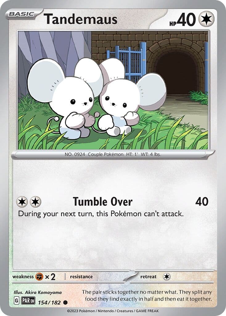 Paradox Rift Pokemon card #154 - high resolution TCG trading card image