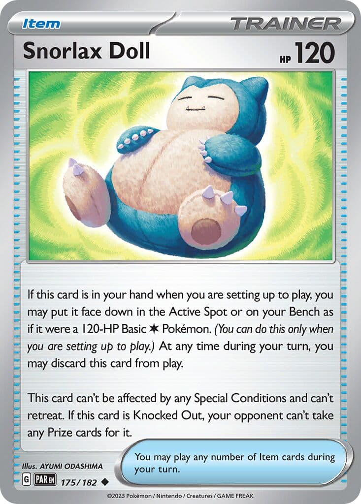 Paradox Rift Pokemon card #175 - high resolution TCG trading card image