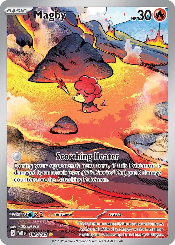 Paradox Rift Pokemon card #186 - high resolution TCG trading card image