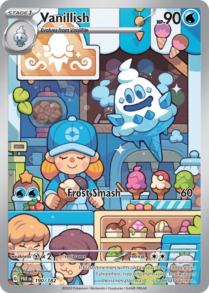 Paradox Rift Pokemon card #190 - high resolution TCG trading card image