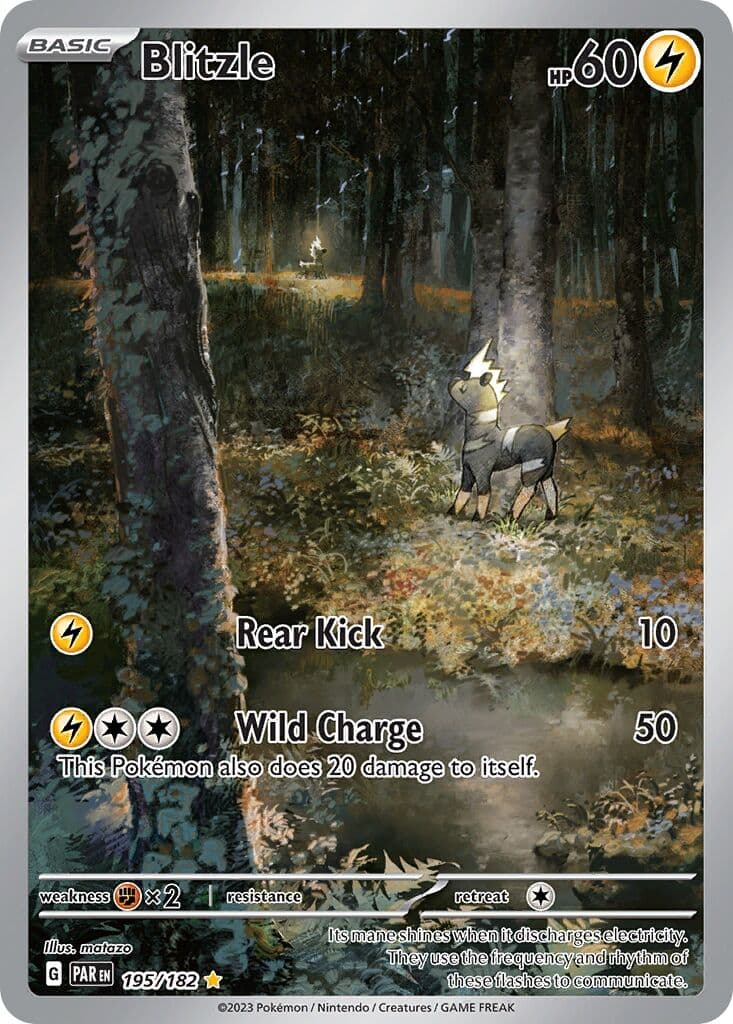 Paradox Rift Pokemon card #195 - high resolution TCG trading card image