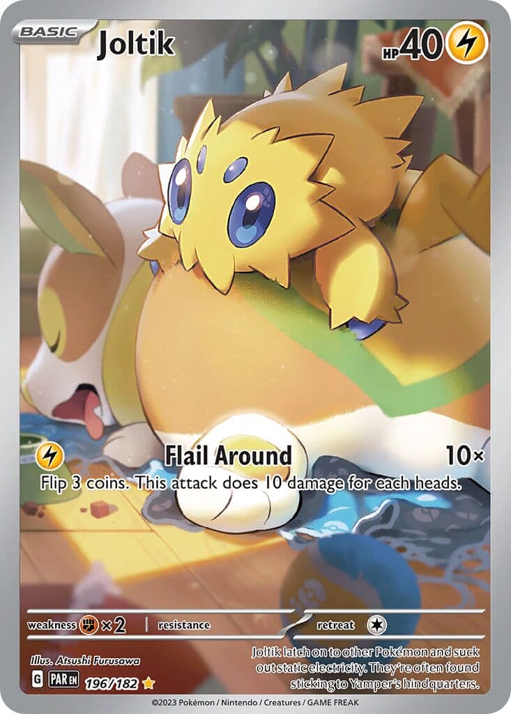 Paradox Rift Pokemon card #196 - high resolution TCG trading card image