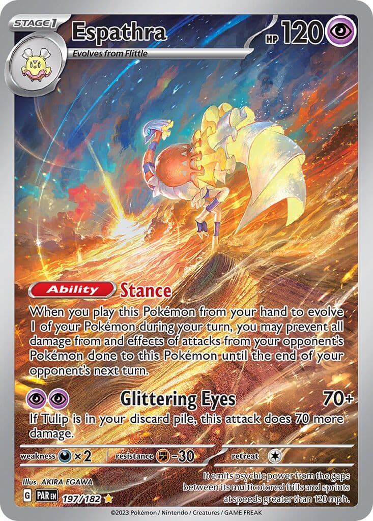 Paradox Rift Pokemon card #197 - high resolution TCG trading card image