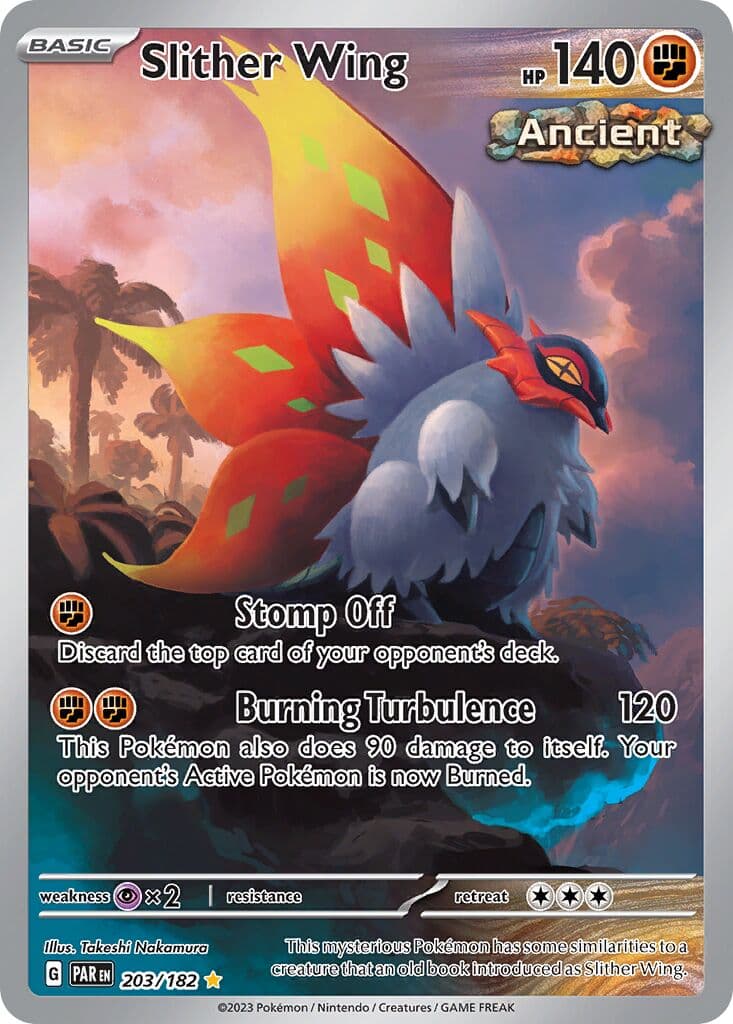 Paradox Rift Pokemon card #203 - high resolution TCG trading card image