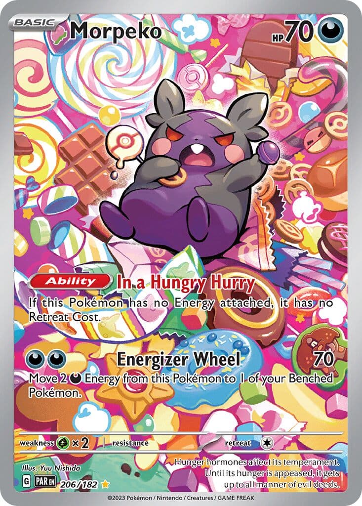 Paradox Rift Pokemon card #206 - high resolution TCG trading card image